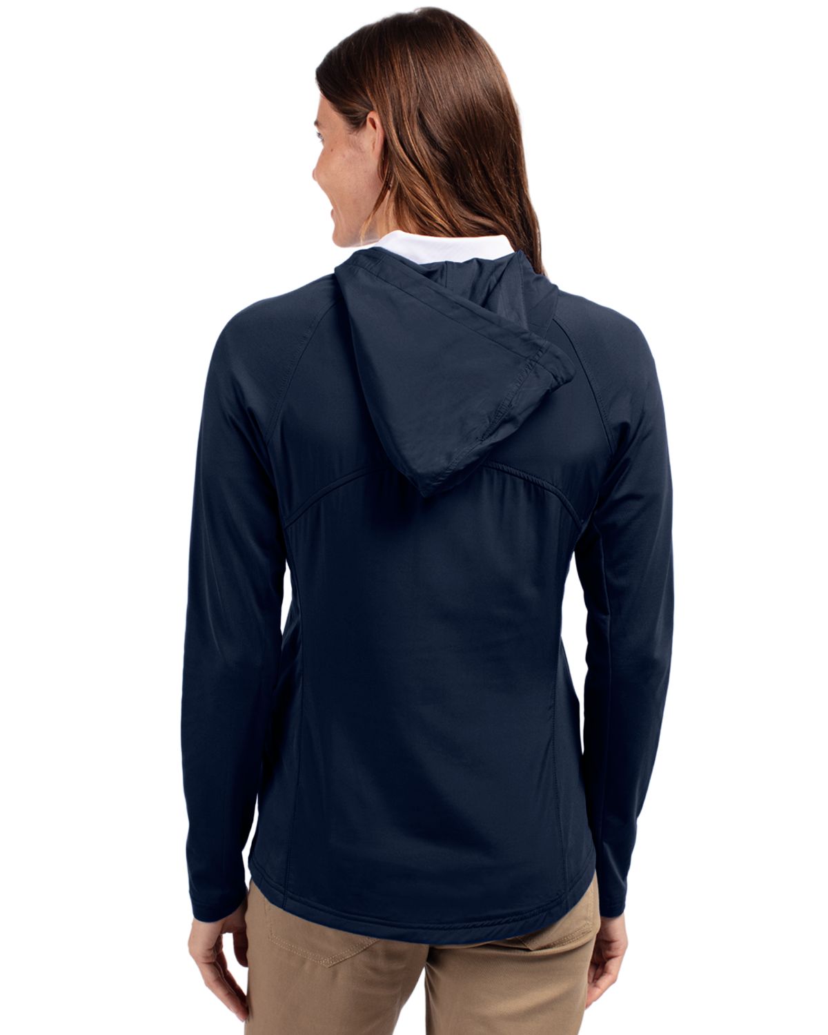 Cutter & Buck - Women's Adapt Eco Knit Hybrid Full Zip Jacket