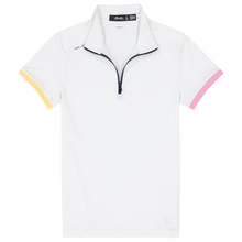 Load image into Gallery viewer, Women&#39;s Short-Sleeve Air Tech Pique Zip Polo (2 Colors)
