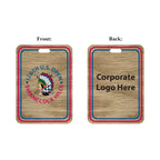 Tournament Solutions - Wooden Bag Tag