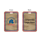 Tournament Solutions - Wooden Bag Tag