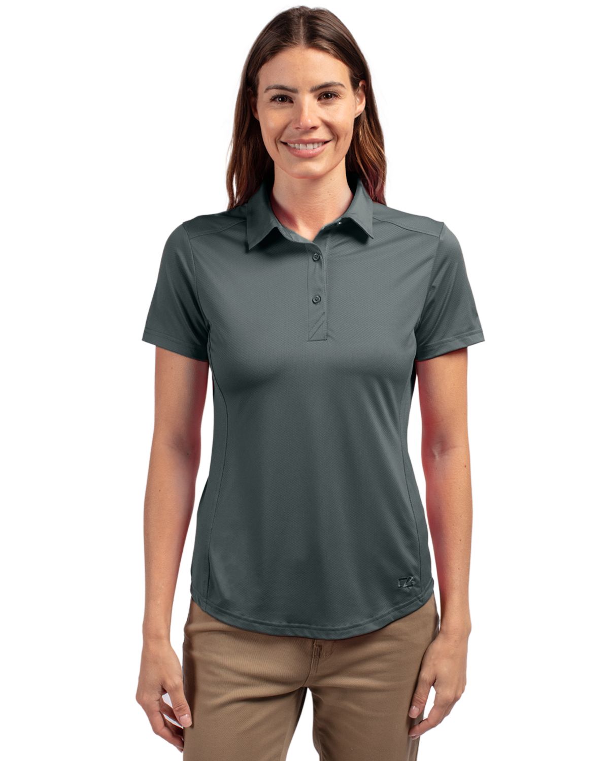 Cutter & Buck - Women's Prospect Eco Textured Short Sleeve Polo