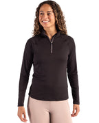 Cutter & Buck - Women's Coastline Epic Comfort Quarter Zip