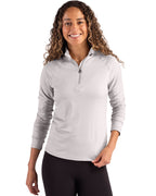Cutter & Buck - Women's Coastline Epic Comfort Quarter Zip
