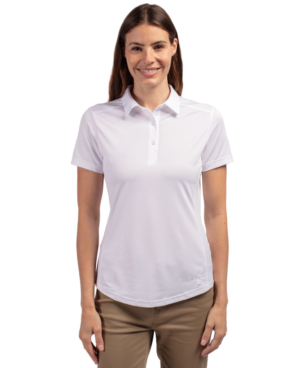 Cutter & Buck - Women's Prospect Eco Textured Short Sleeve Polo