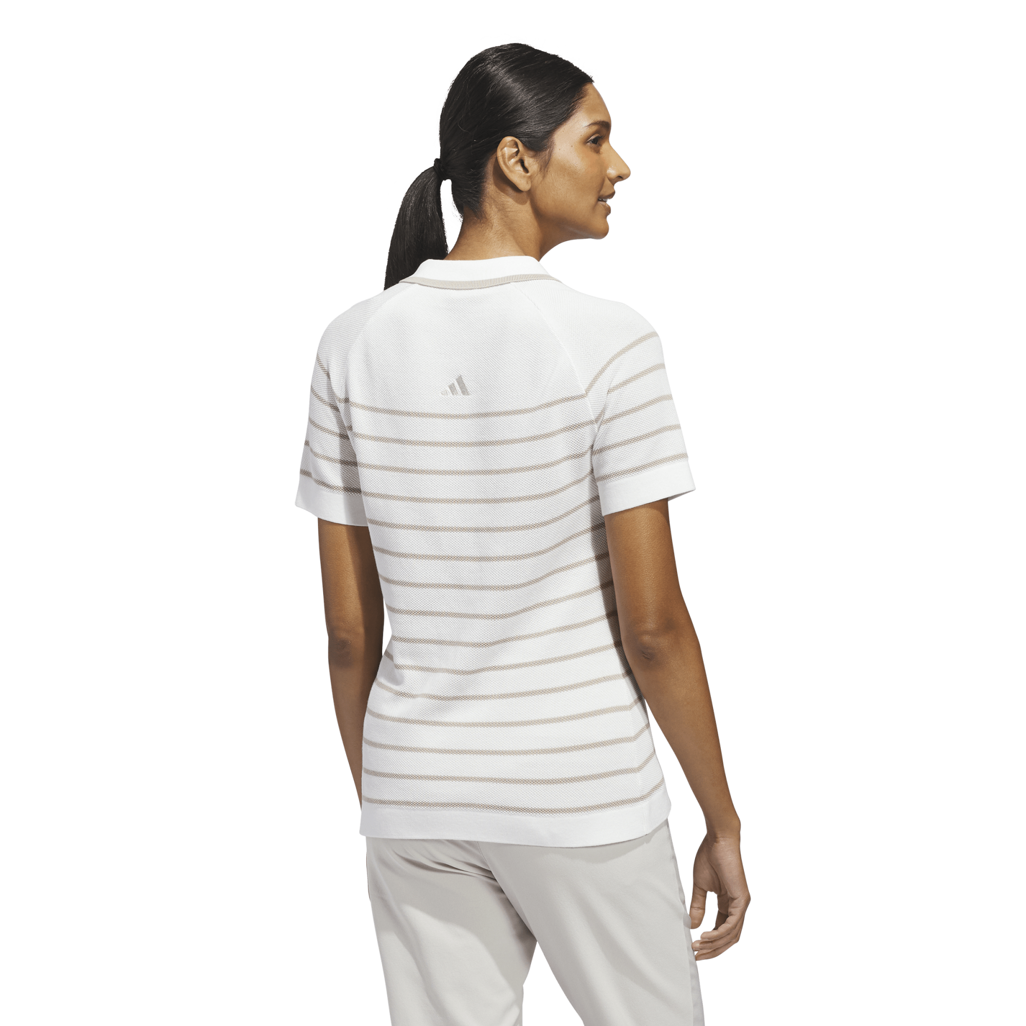 Adidas - Women's Stripe Knit Polo