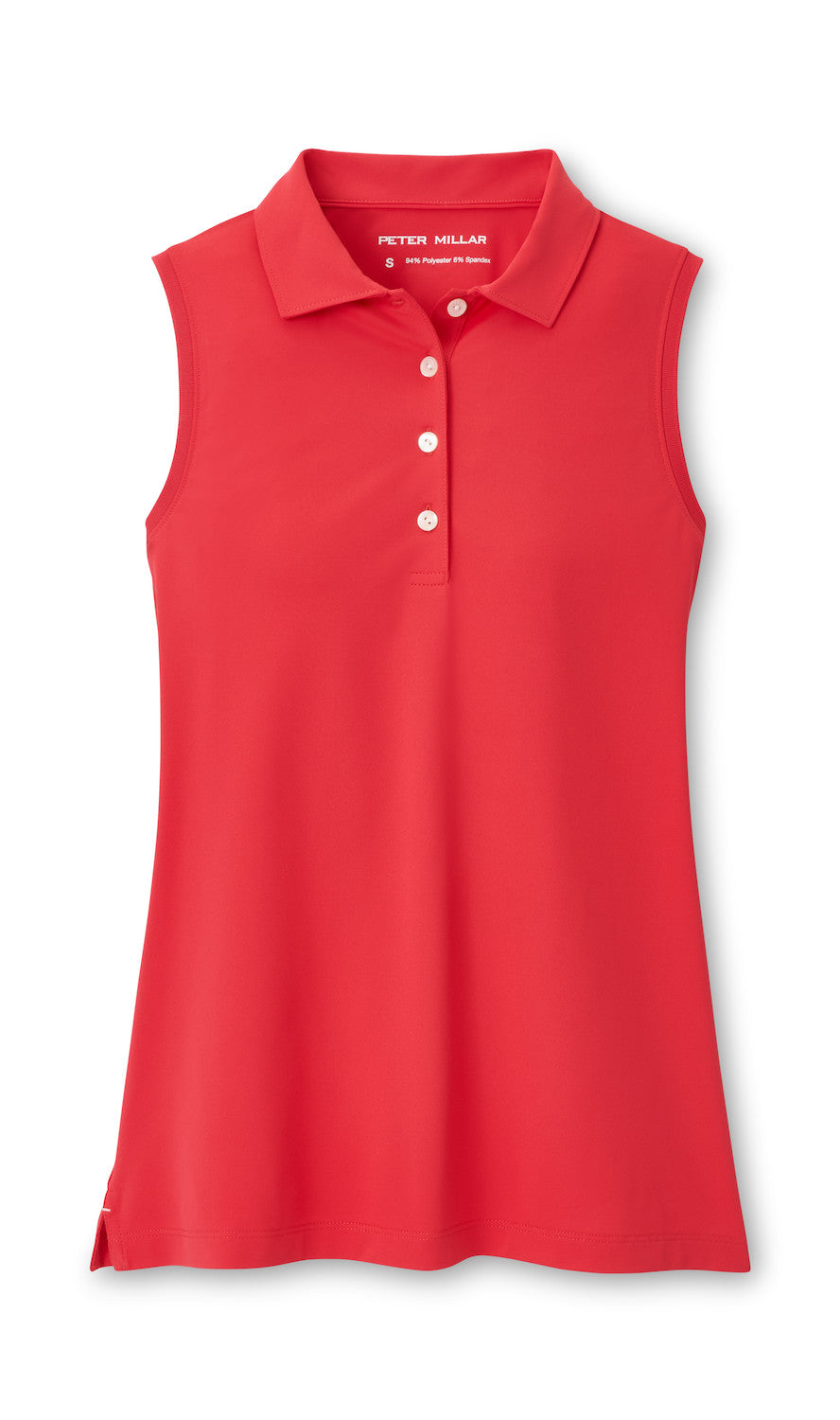 Peter Millar - Women's Banded Sport Mesh Sleeveless Polo (Spring)