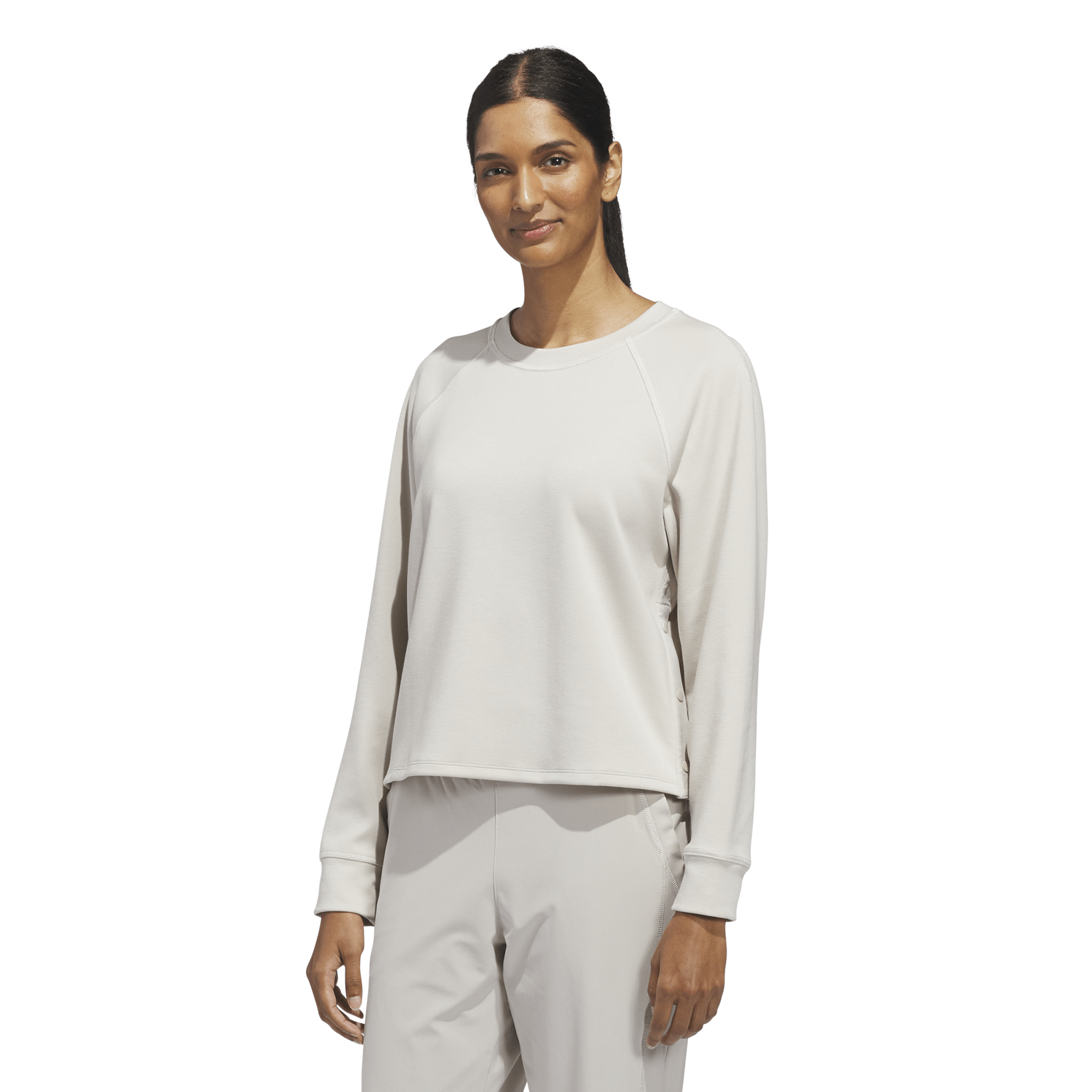 Adidas - Women's Side-Snap Crew Layer