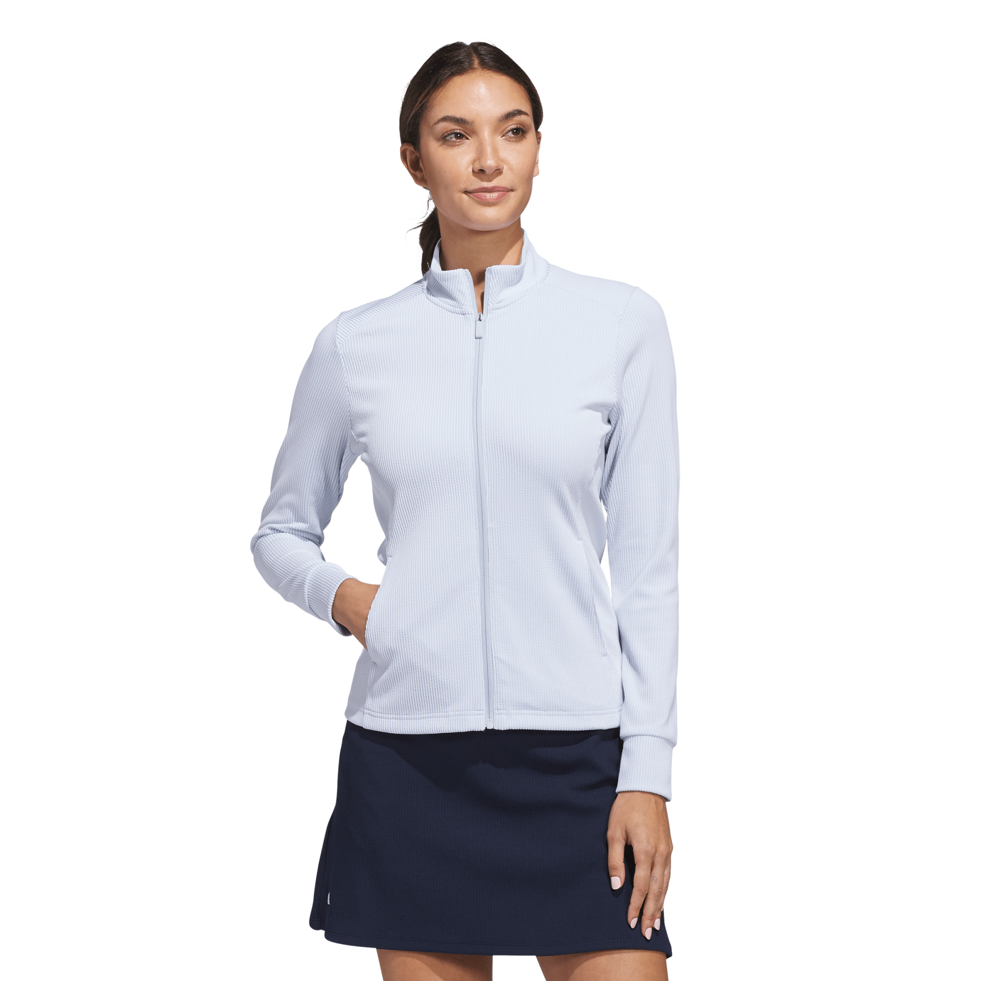 Adidas - Women's Textured Full Zip Jacket – USGA Corporate Merchandise