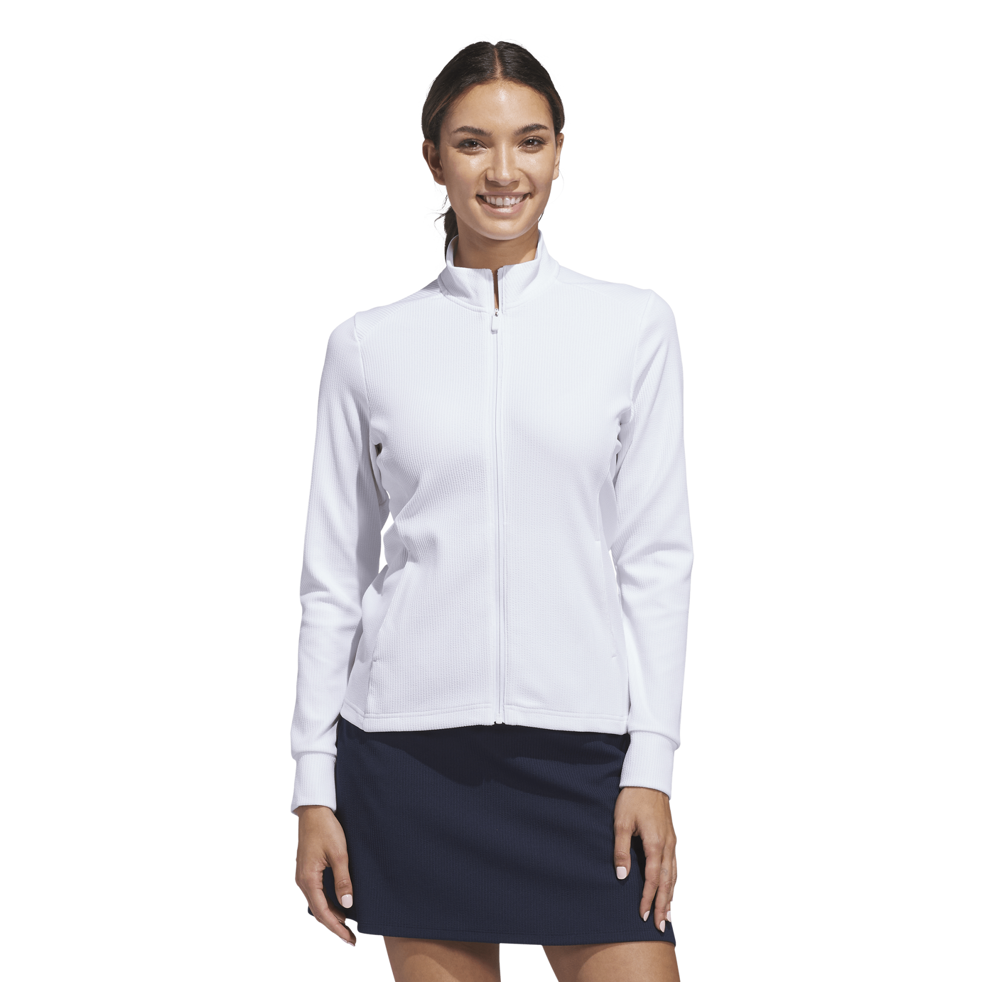 Adidas - Women's Textured Full Zip Jacket