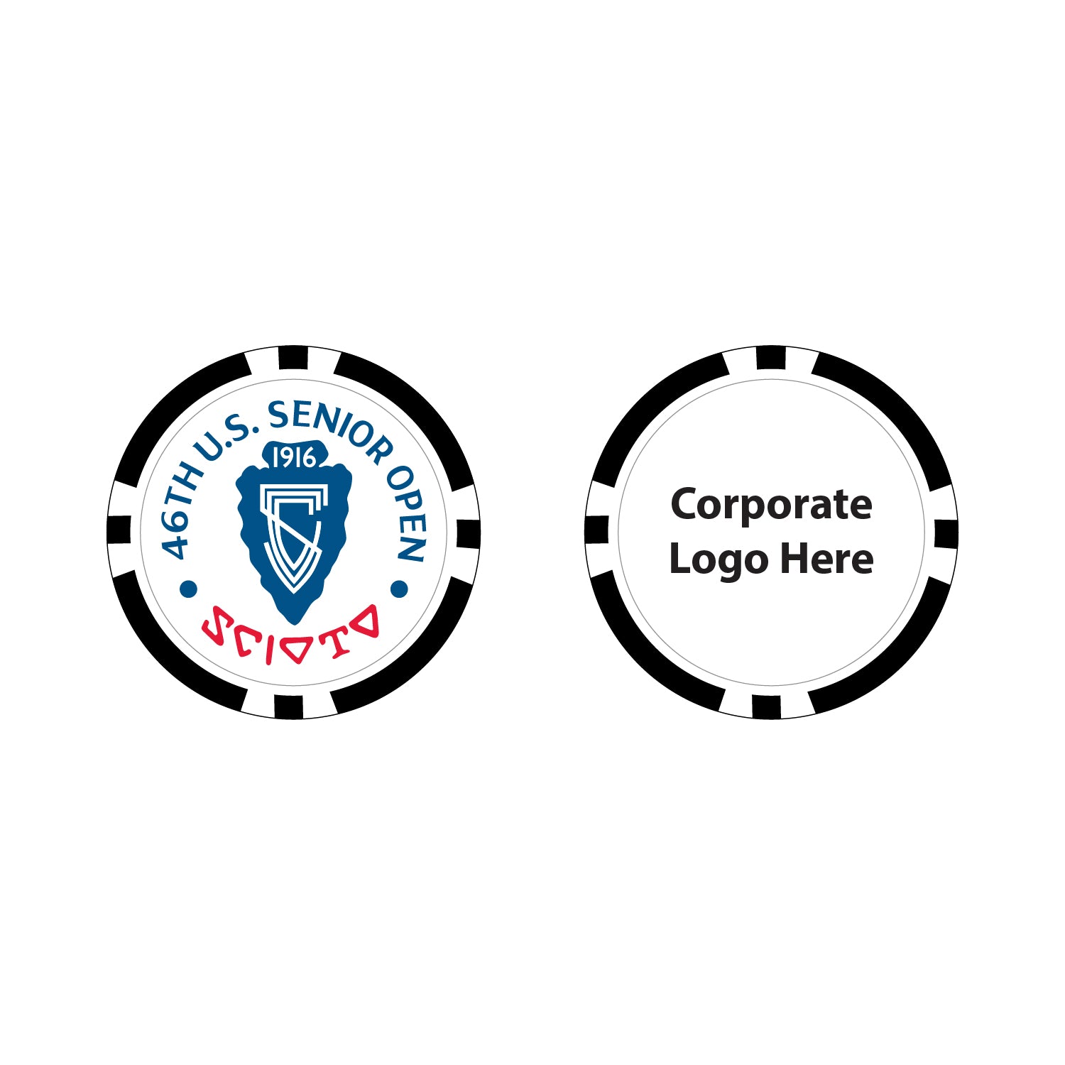 Tournament Solutions - U.S. Senior Open Poker Chips