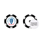 Tournament Solutions - U.S. Senior Open Poker Chip w/ Removable Ball Marker