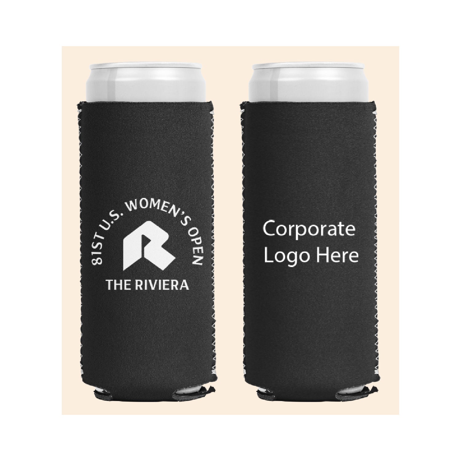 Tournament Solutions - U.S. Women's Open Slim Can Koozie