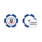 Tournament Solutions - U.S. Open Poker Chip w/ Removable Ball Marker