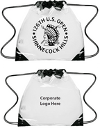 Tournament Solutions - U.S. Open Clear Drawstring Bag