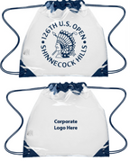 Tournament Solutions - U.S. Open Clear Drawstring Bag
