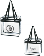 Tournament Solutions - U.S. Open Clear Zipper Tote