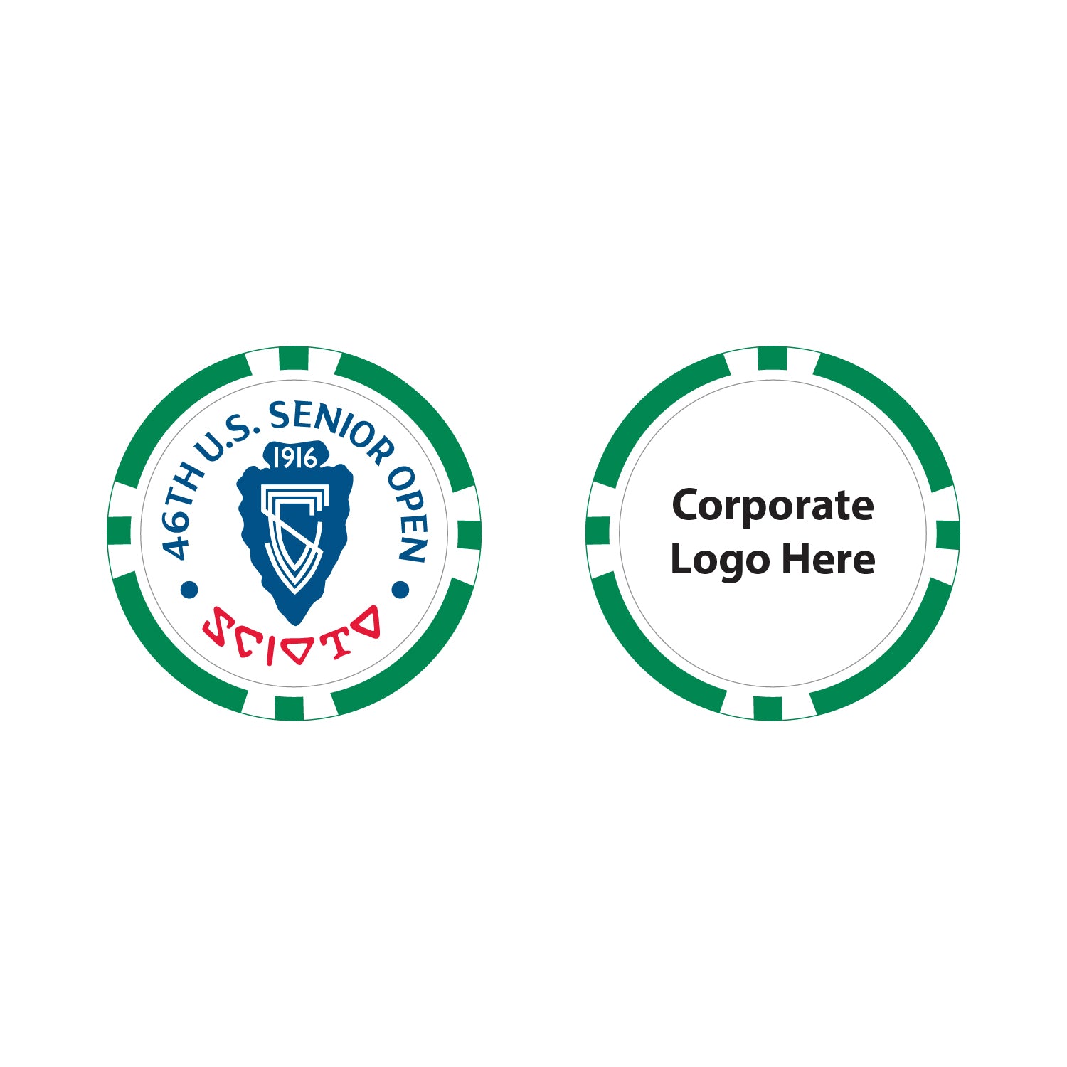 Tournament Solutions - U.S. Senior Open Poker Chips