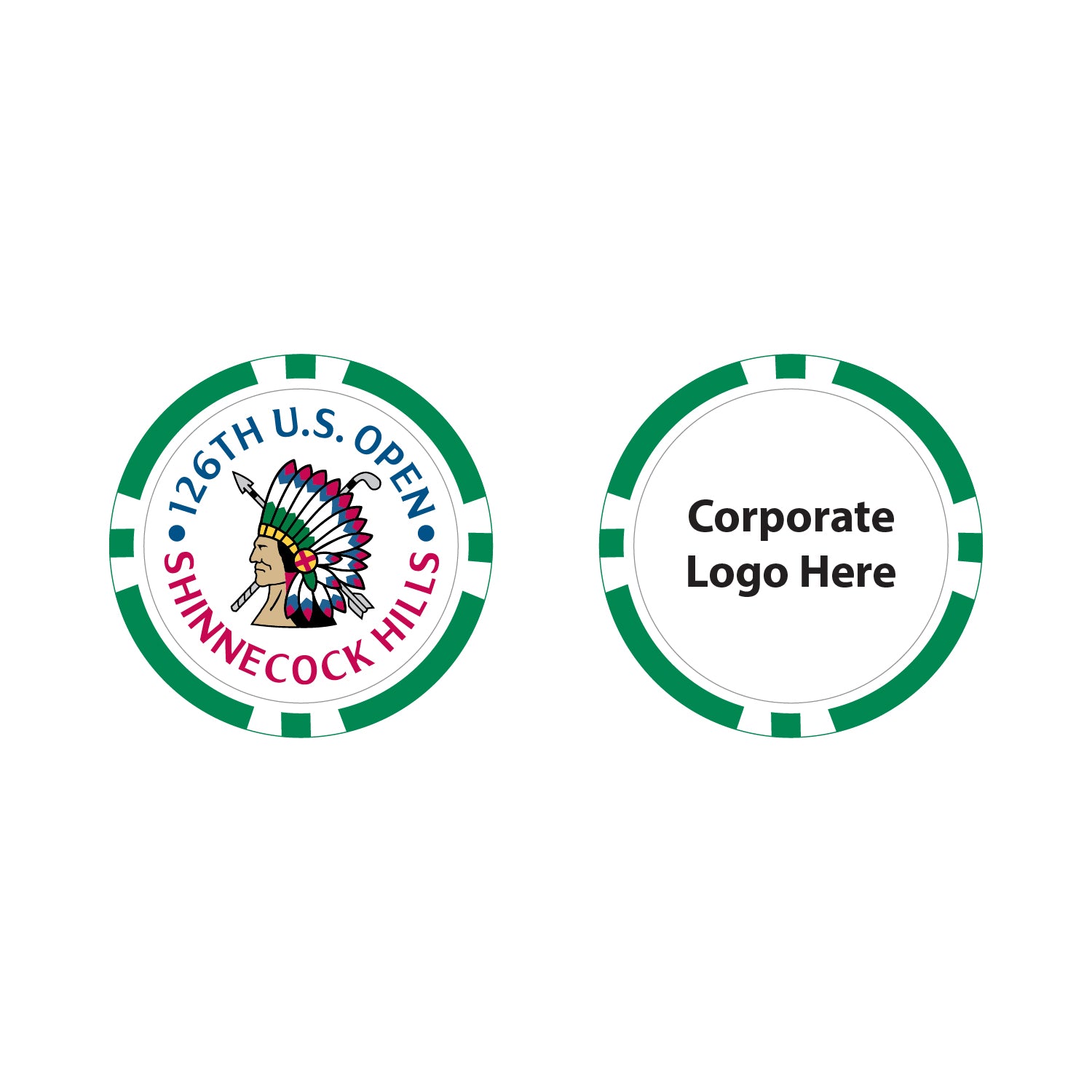 Tournament Solutions - U.S. Open Poker Chips