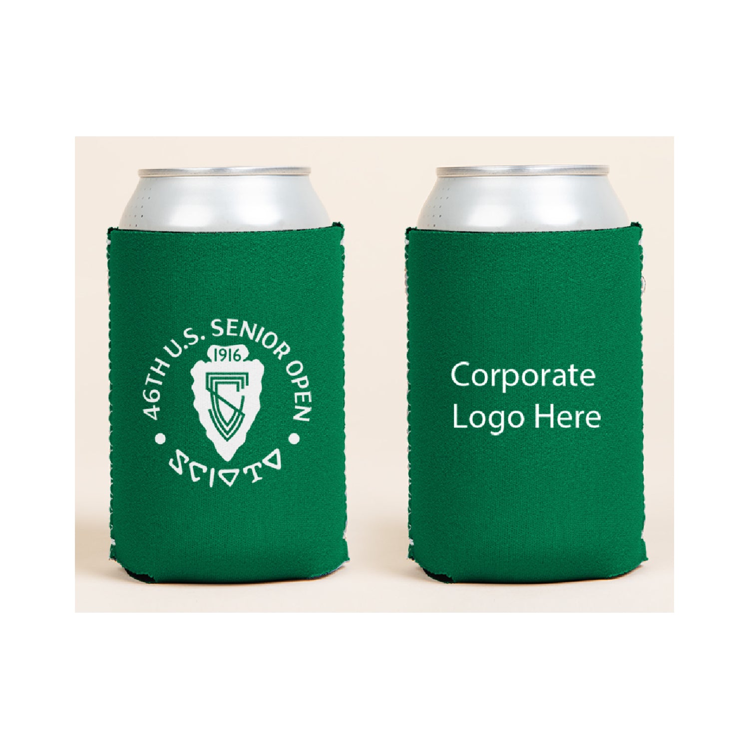 Tournament Solutions - U.S. Senior Open Koozie