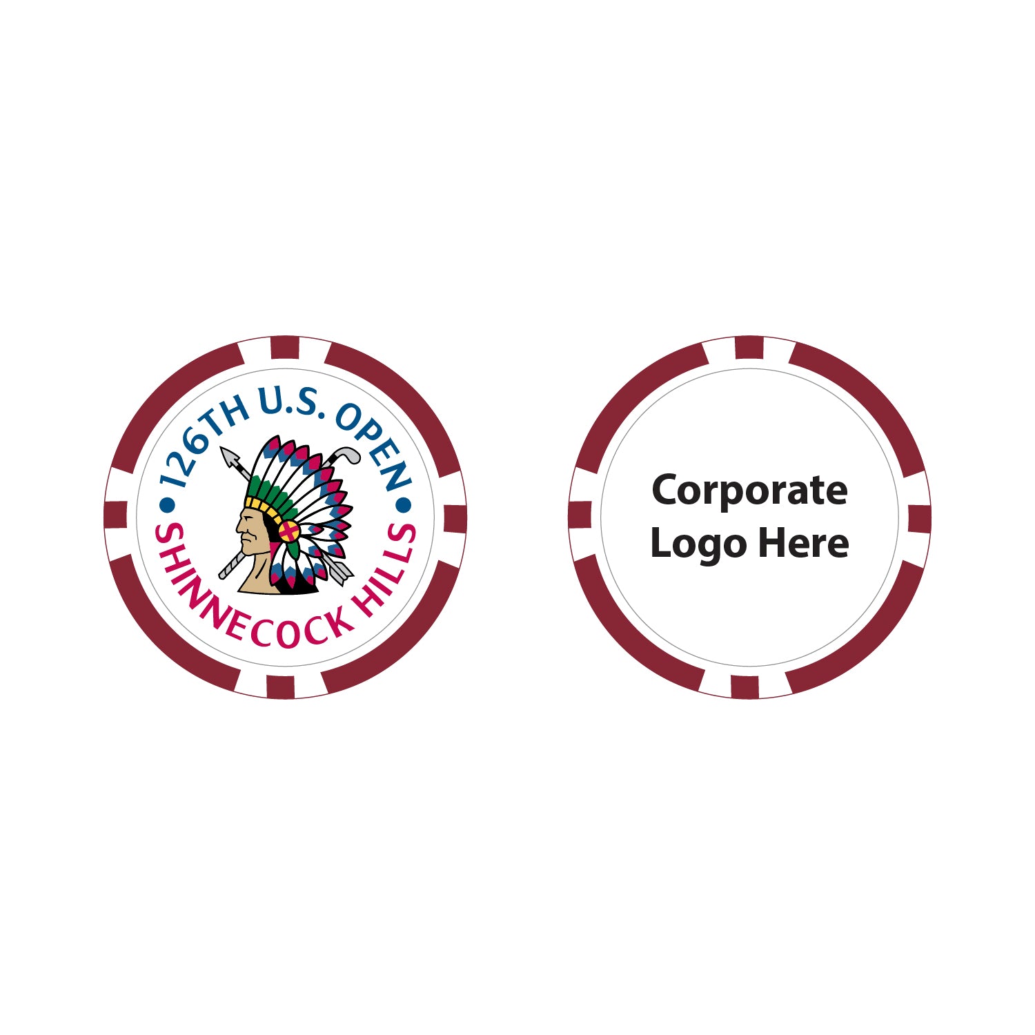 Tournament Solutions - U.S. Open Poker Chips