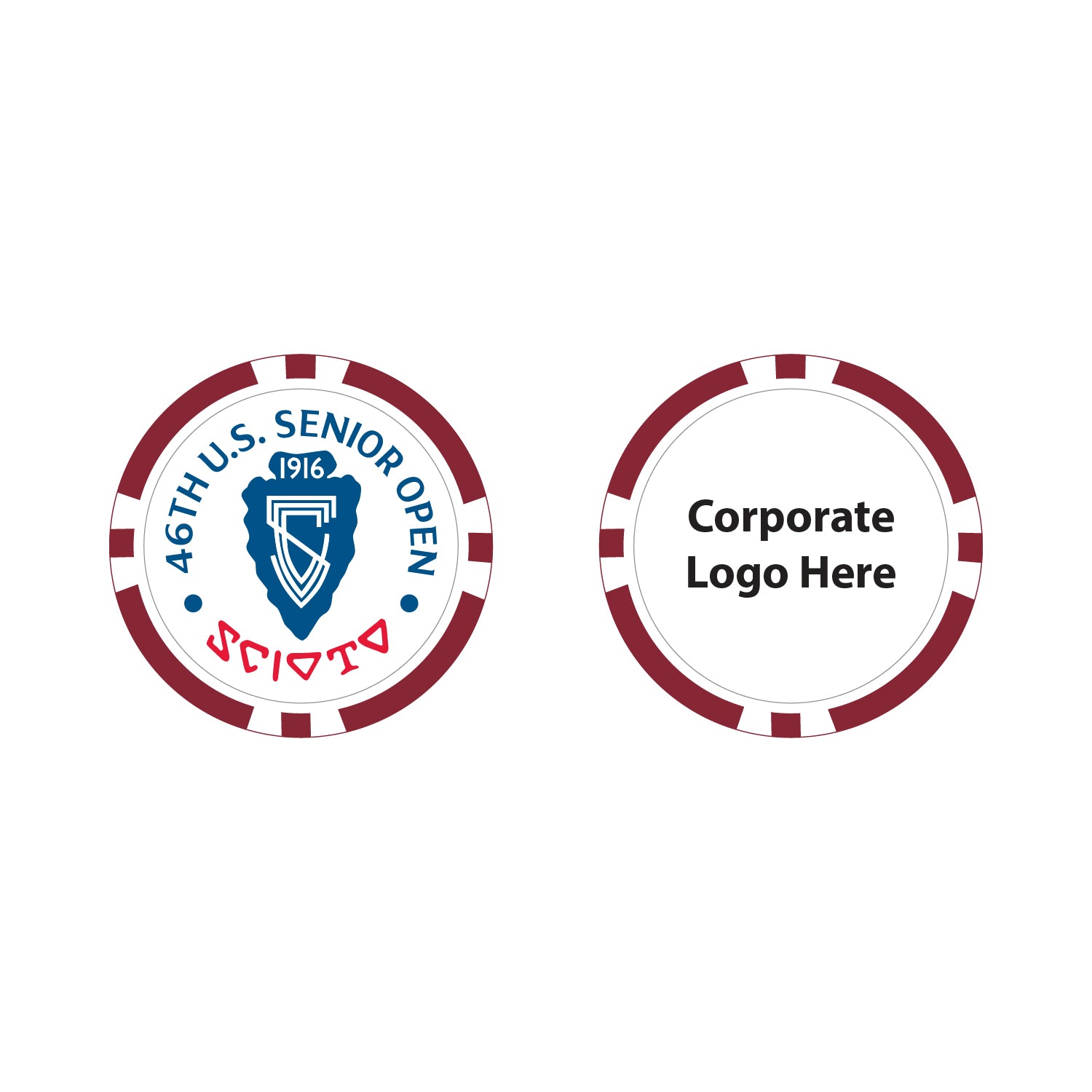 Tournament Solutions - U.S. Senior Open Poker Chips