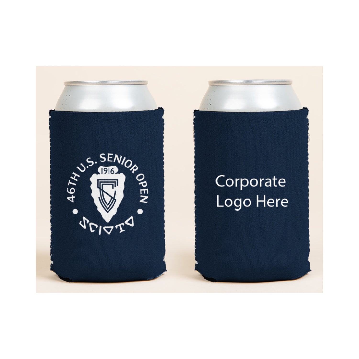 Tournament Solutions - U.S. Senior Open Koozie