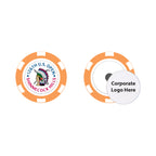 Tournament Solutions - U.S. Open Poker Chip w/ Removable Ball Marker