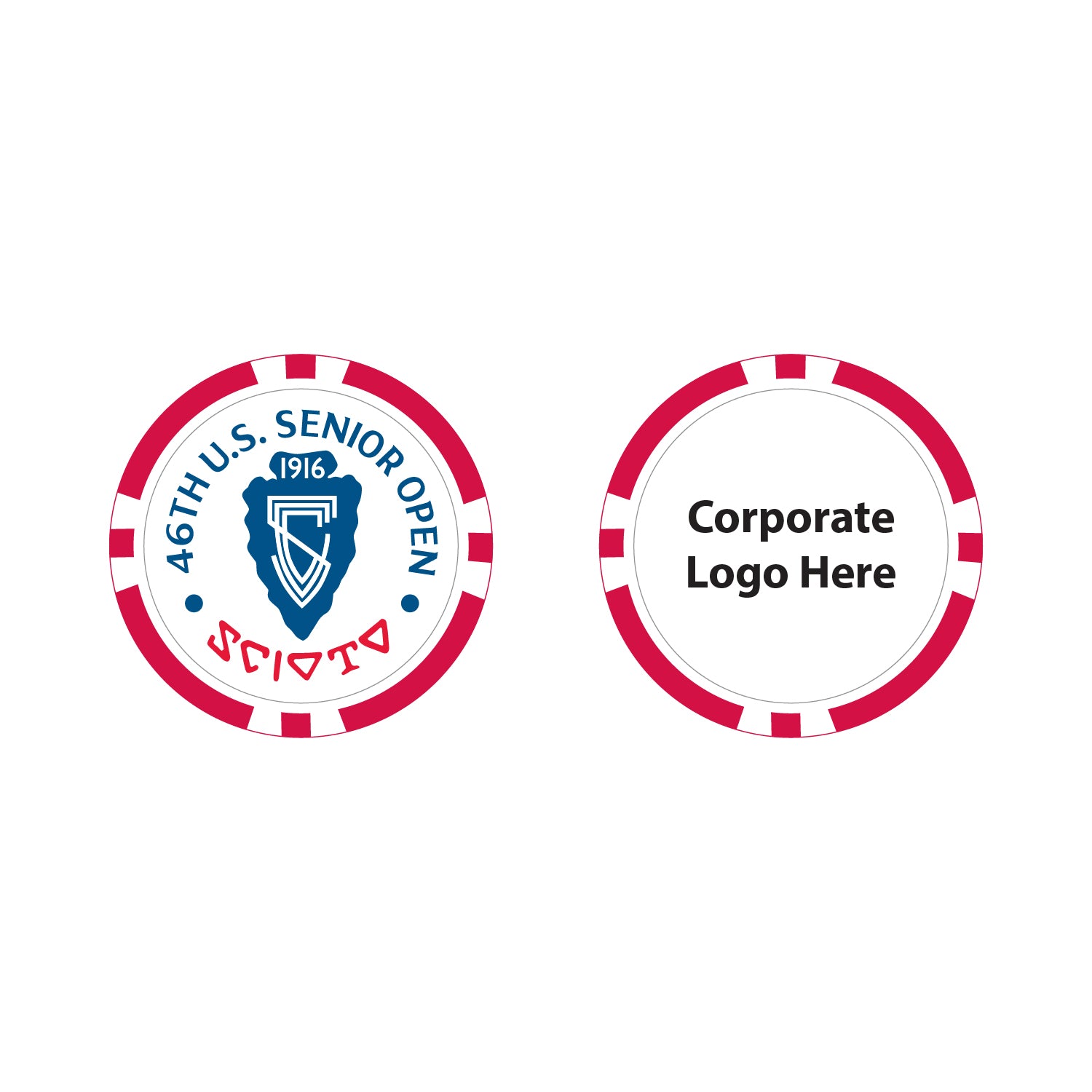 Tournament Solutions - U.S. Senior Open Poker Chips