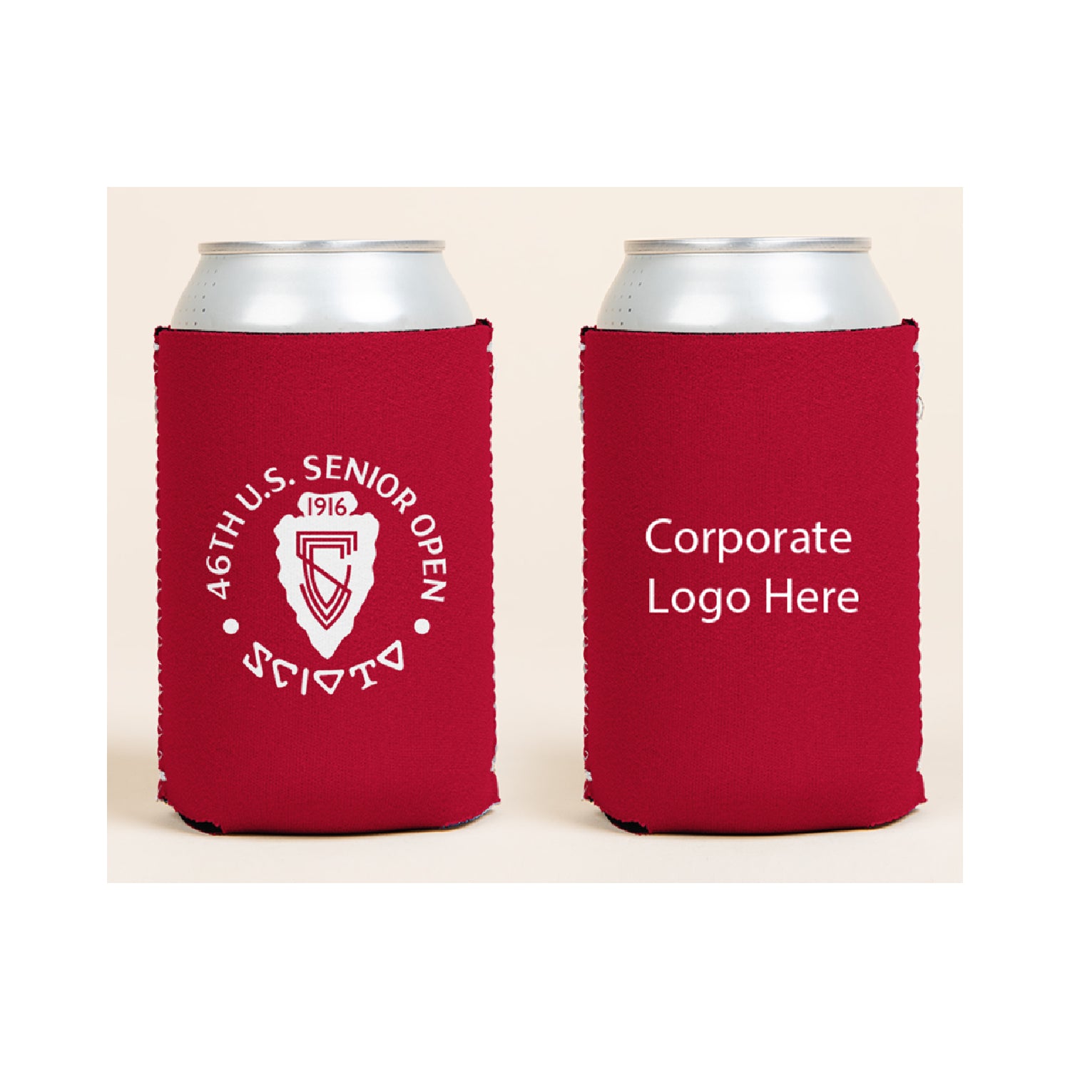 Tournament Solutions - U.S. Senior Open Koozie