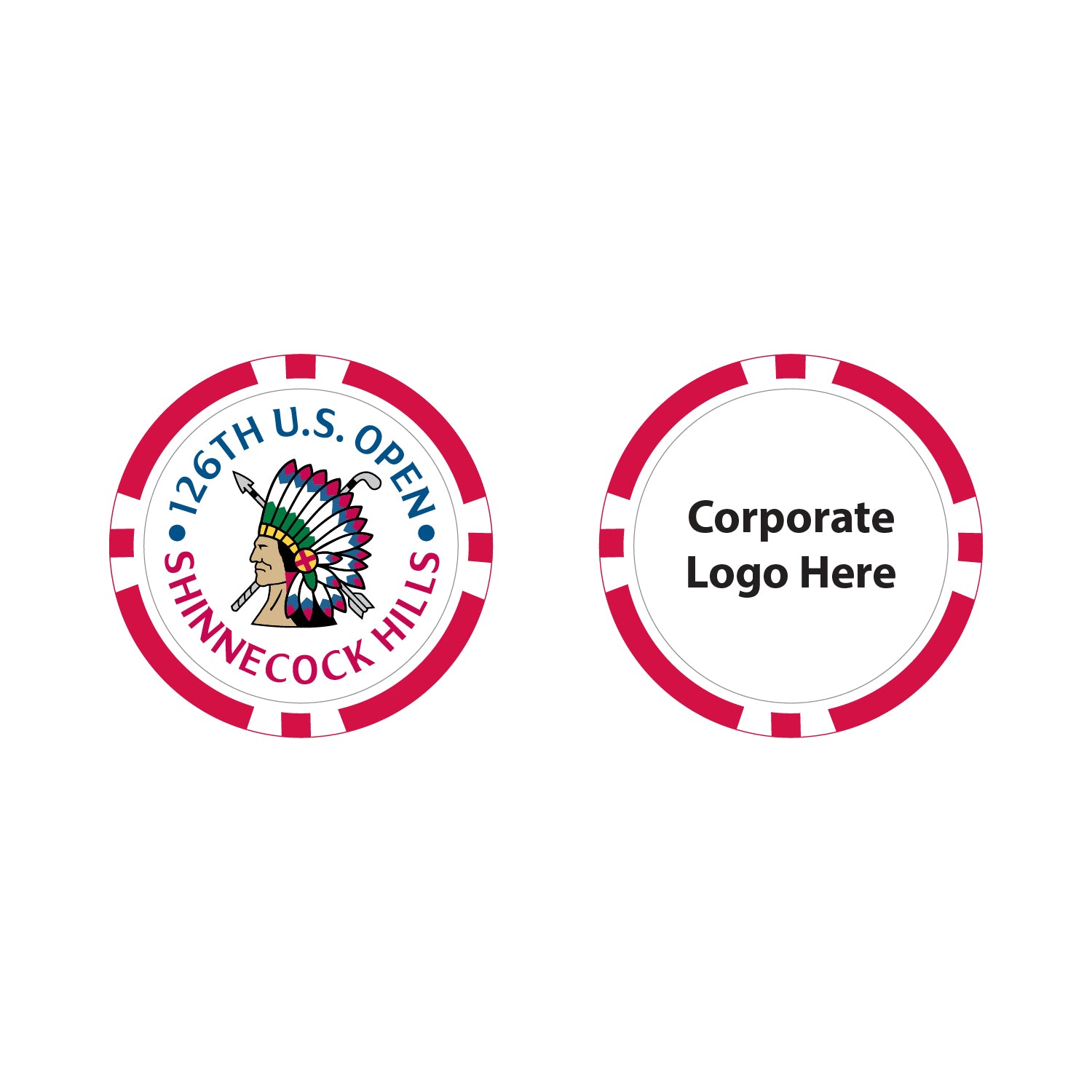 Tournament Solutions - U.S. Open Poker Chips