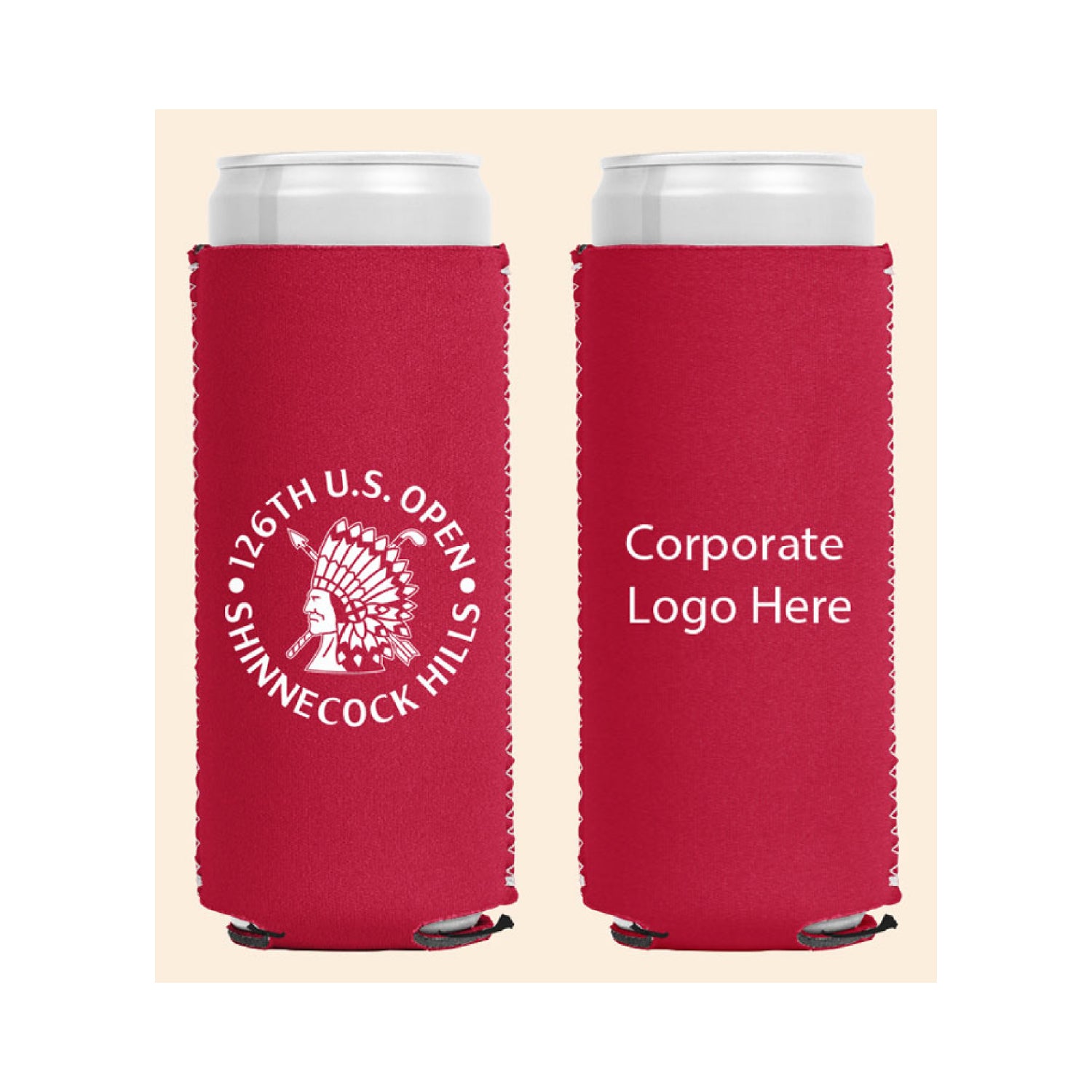 Tournament Solutions - U.S. Open Slim Can Koozie